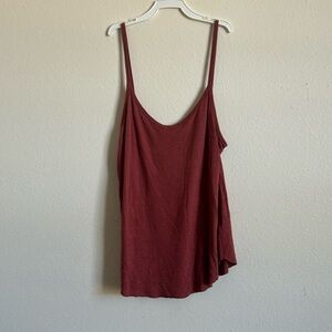 Soft Terracotta Orange Modal Tank Top | small | Boutique